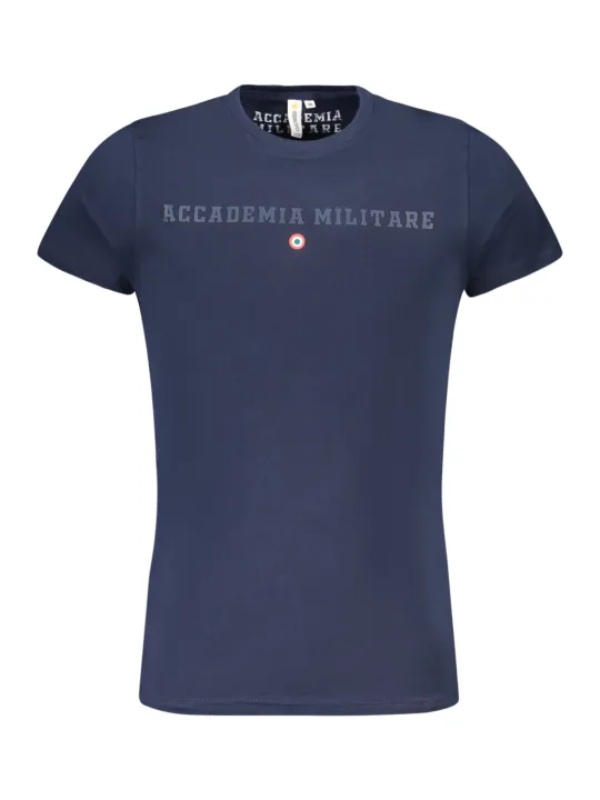 ACCADEMIA MILITARE Herren KURZARM-T-SHIRT Blau