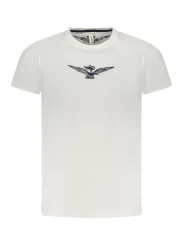 ACCADEMIA MILITARE Herren KURZARM-T-SHIRT Weiß