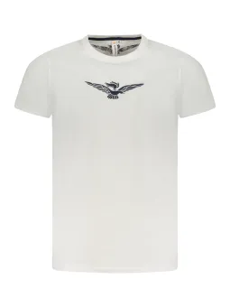 ACCADEMIA MILITARE Herren KURZARM-T-SHIRT Weiß