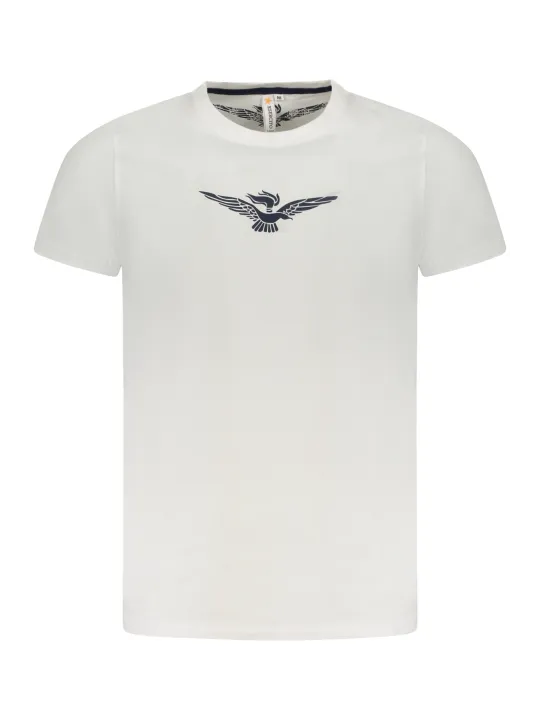 ACCADEMIA MILITARE Herren KURZARM-T-SHIRT Weiß