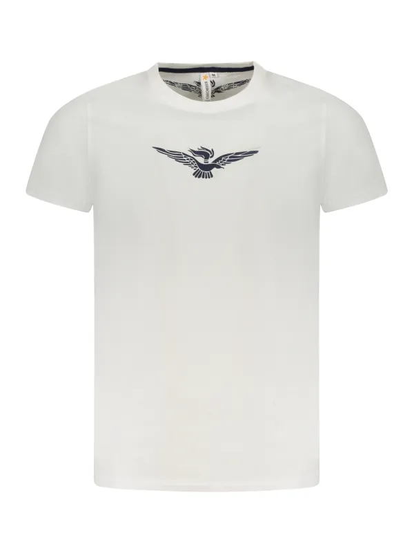 ACCADEMIA MILITARE Herren KURZARM-T-SHIRT Weiß