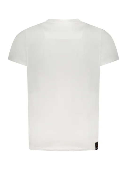 ACCADEMIA MILITARE Herren KURZARM-T-SHIRT Weiß