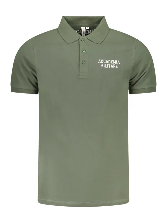 ACCADEMIA MILITARE Herren KURZARM-POLO Grün | online kaufen