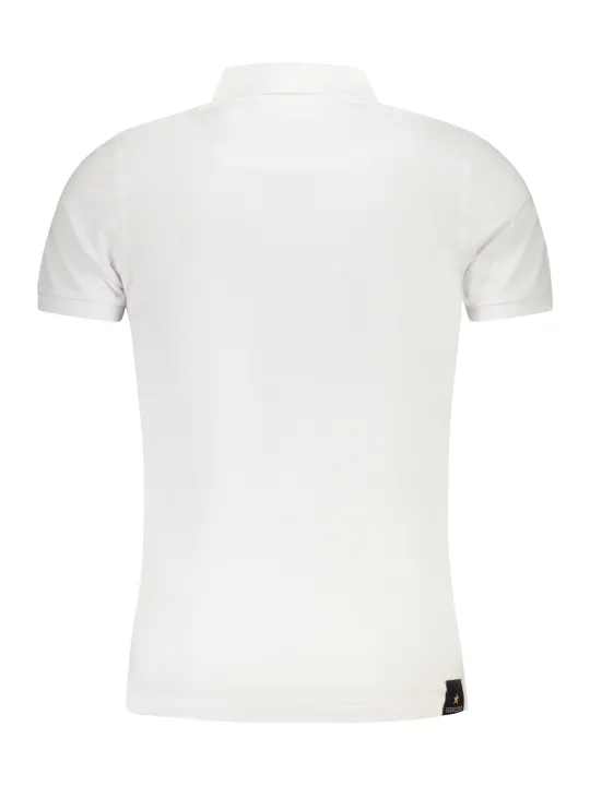 ACCADEMIA MILITARE Herren KURZARM-POLOSHIRT Weiß