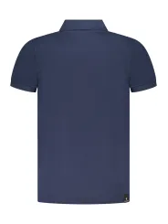 ACCADEMIA MILITARE Herren KURZARM-POLOSHIRT Blau