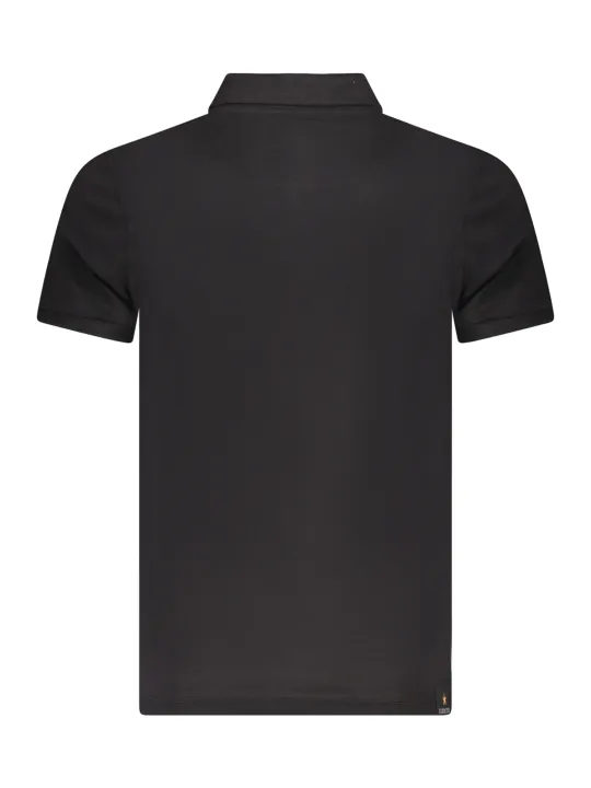 ACCADEMIA MILITARE Herren KURZARM-POLO Schwarz