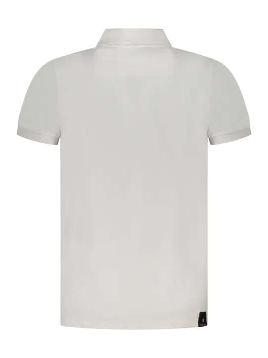 ACCADEMIA MILITARE Herren KURZARM-POLOSHIRT Weiß