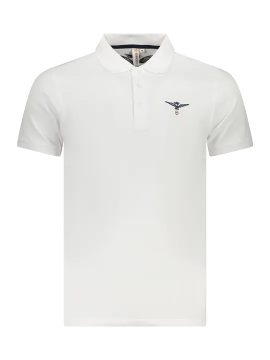 ACCADEMIA MILITARE Herren KURZARM-POLO Weiß | online kaufen