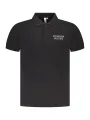 ACCADEMIA MILITARE Herren KURZARM-POLOSHIRT Schwarz