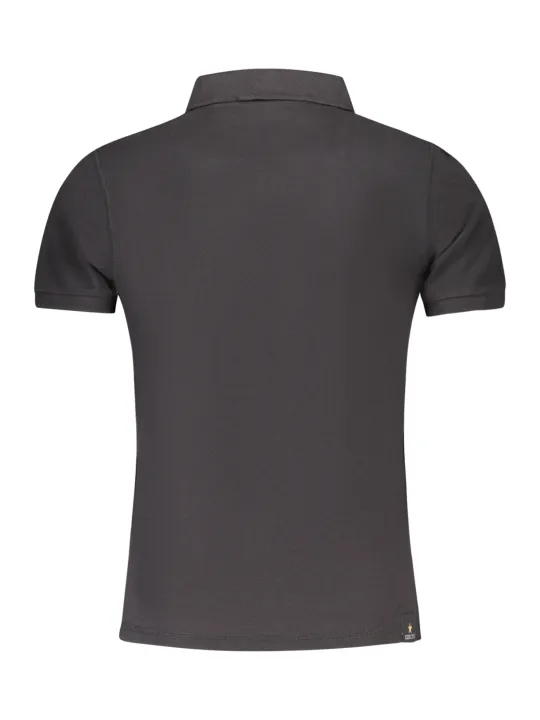 ACCADEMIA MILITARE Herren KURZARM-POLOSHIRT Schwarz