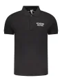 ACCADEMIA MILITARE Herren KURZARM-POLO Schwarz