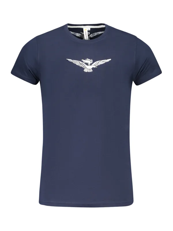 ACCADEMIA MILITARE Herren KURZARM-T-SHIRT Blau