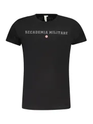 ACCADEMIA MILITARE Herren KURZARM-T-SHIRT Schwarz