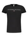 ACCADEMIA MILITARE Herren KURZARM-T-SHIRT Schwarz