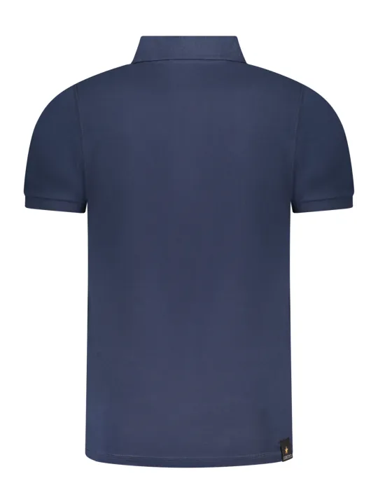 ACCADEMIA MILITARE Herren KURZARM-POLO Blau | online kaufen