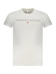 ACCADEMIA MILITARE Herren KURZARM-T-SHIRT Weiß