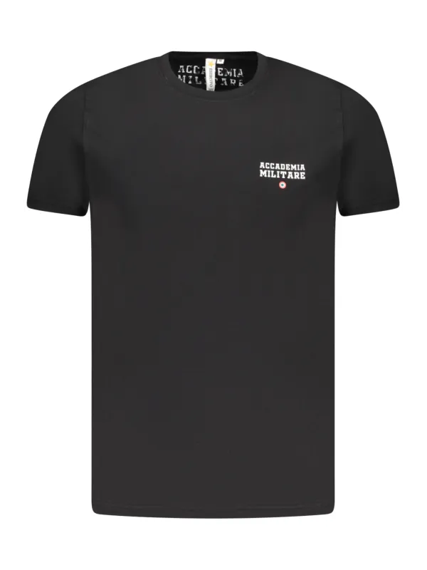 ACCADEMIA MILITARE Herren KURZARM-T-SHIRT Schwarz