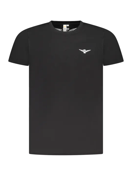 ACCADEMIA MILITARE Herren KURZARM-T-SHIRT Schwarz