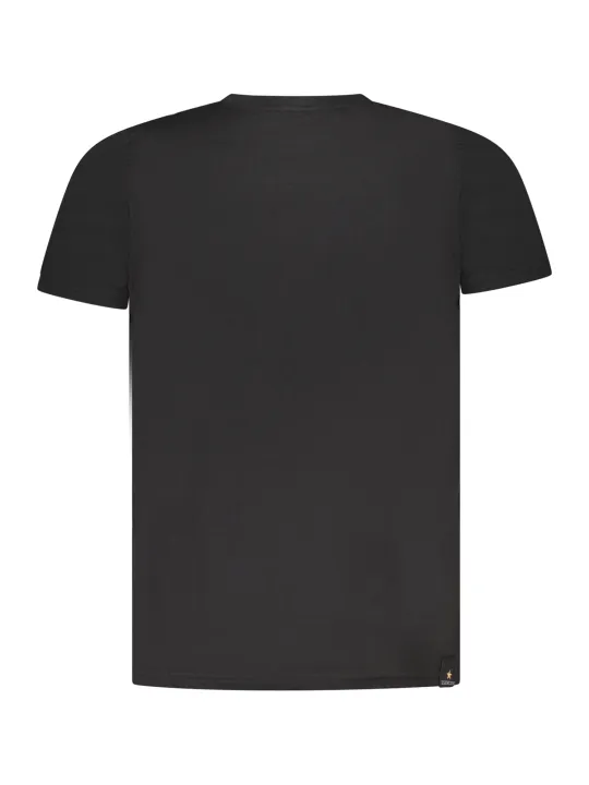 ACCADEMIA MILITARE Herren KURZARM-T-SHIRT Schwarz