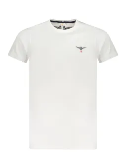 ACCADEMIA MILITARE Herren KURZARM-T-SHIRT Weiß