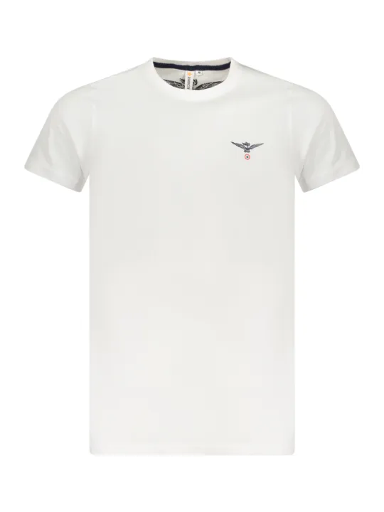 ACCADEMIA MILITARE Herren KURZARM-T-SHIRT Weiß