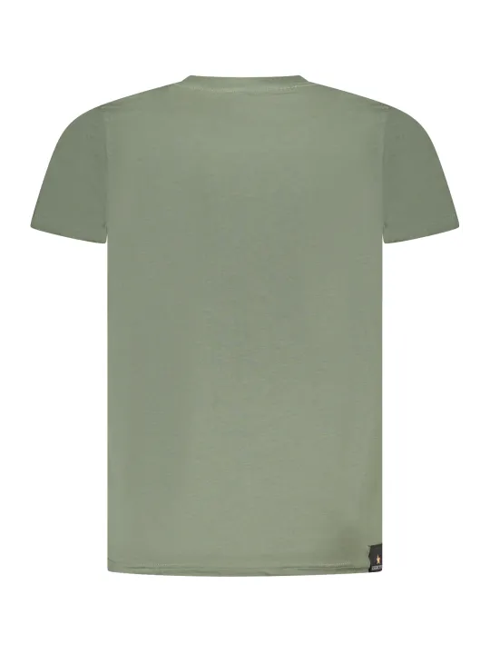 ACCADEMIA MILITARE Herren KURZARM-T-SHIRT Grün
