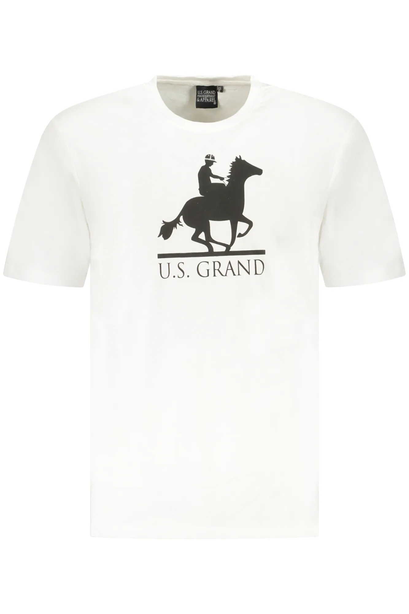 Herren T-Shirt Weiß AU02646_BI6BIANC