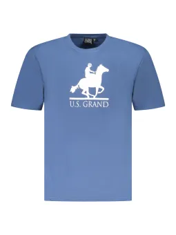 U.S. GRAND POLO Herren T-Shirt Blau | online kaufen