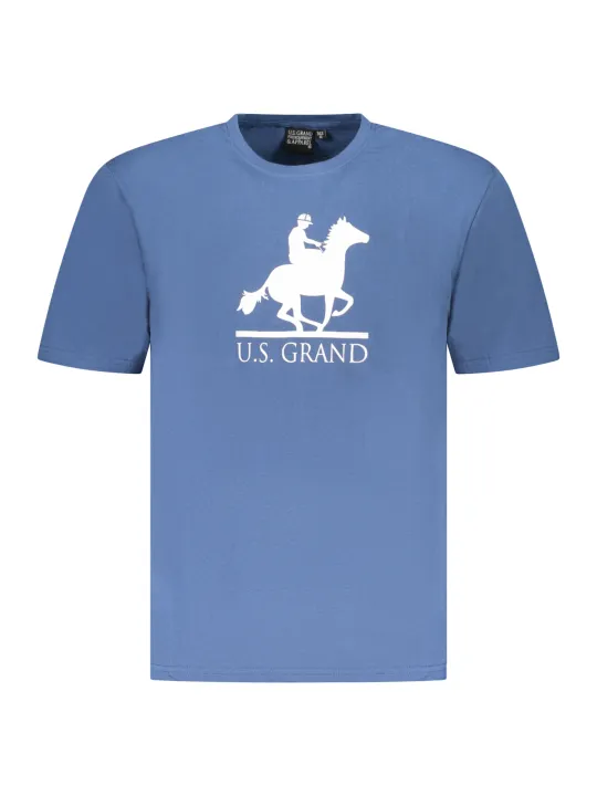 U.S. GRAND POLO Herren T-Shirt Blau | online kaufen