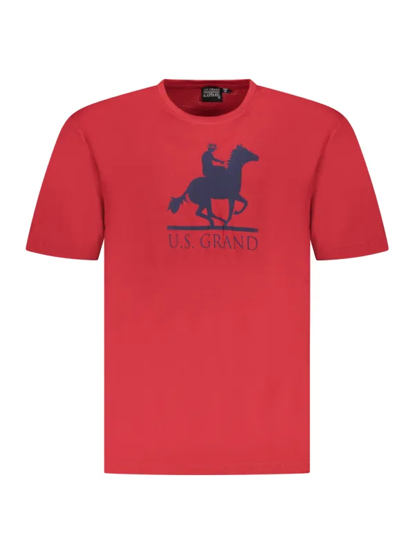 U.S. GRAND POLO Herren T-Shirt Rot | online kaufen