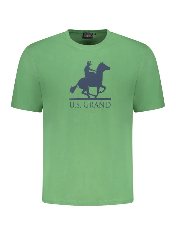 U.S. GRAND POLO Herren T-Shirt Grün | online kaufen