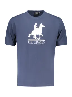 U.S. GRAND POLO Herren T-Shirt Blau | online kaufen