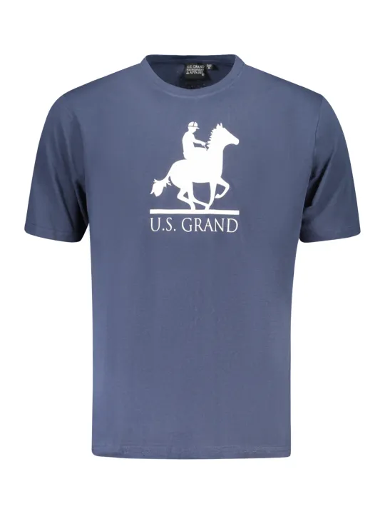 U.S. GRAND POLO Herren T-Shirt Blau | online kaufen