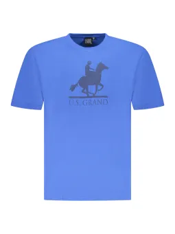 U.S. GRAND POLO Herren T-Shirt Blau | online kaufen