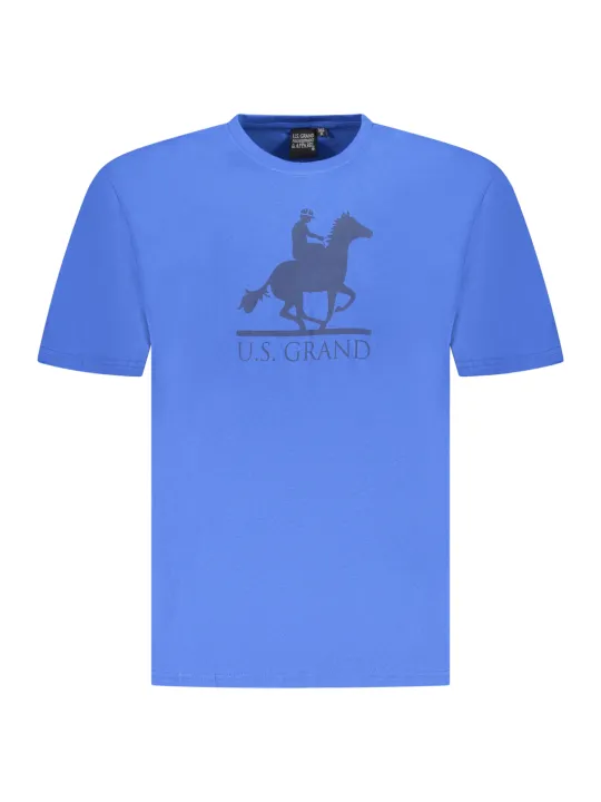 U.S. GRAND POLO Herren T-Shirt Blau | online kaufen