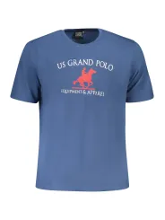 U.S. GRAND POLO Herren T-Shirt Blau | online kaufen