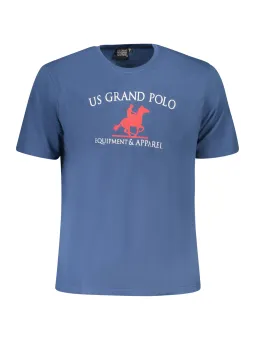 U.S. GRAND POLO Herren T-Shirt Blau | online kaufen