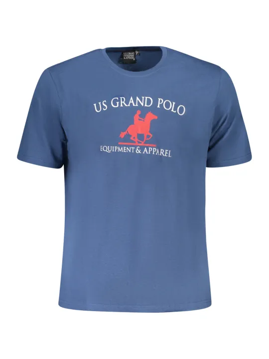 U.S. GRAND POLO Herren T-Shirt Blau | online kaufen