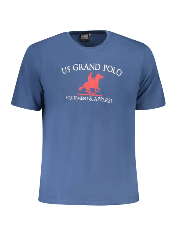 U.S. GRAND POLO Herren T-Shirt Blau | online kaufen