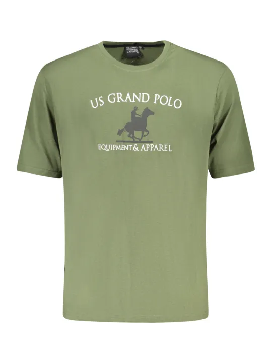U.S. GRAND POLO Herren T-Shirt Grün | online kaufen