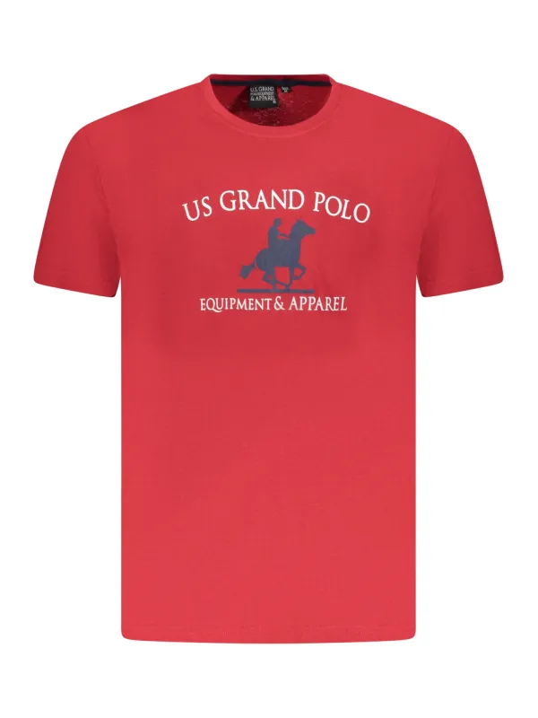 U.S. GRAND POLO Herren T-Shirt Rot | online kaufen