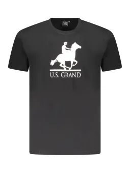 Miete U.S. GRAND POLO Herren T-Shirt Schwarz | Flex-Fashion