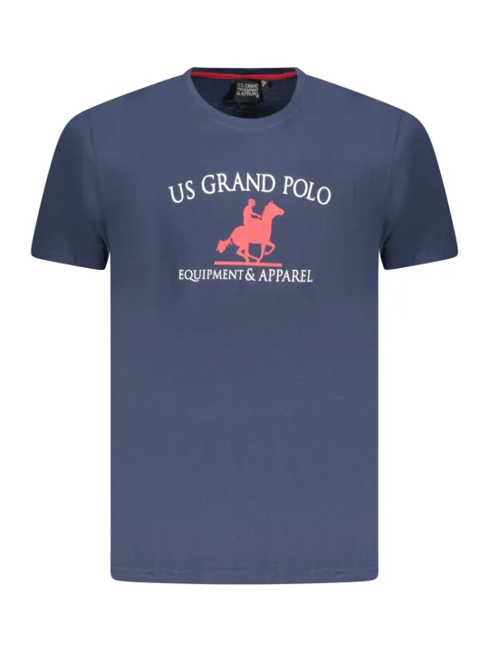U.S. GRAND POLO Herren T-Shirt Blau | online kaufen