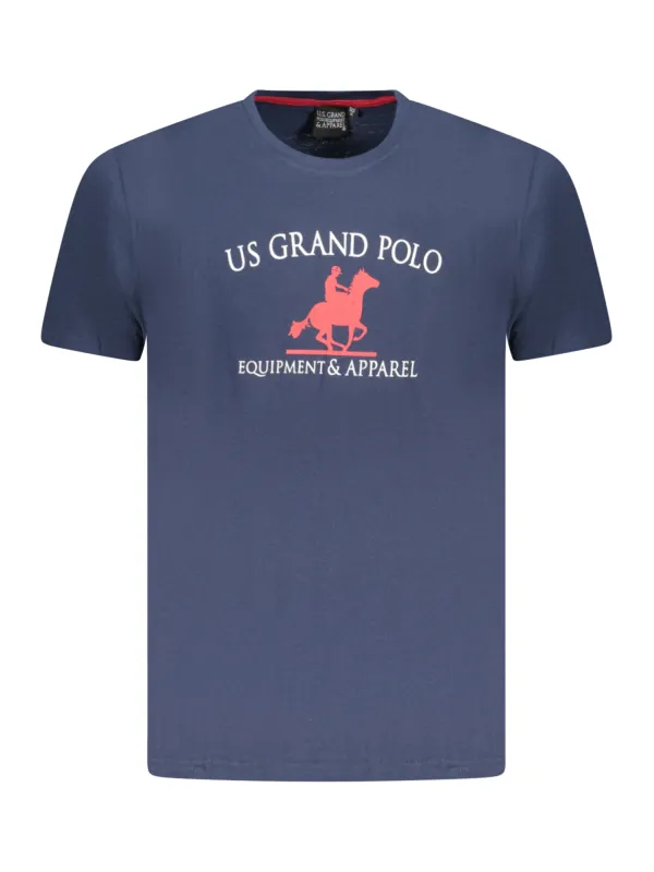 U.S. GRAND POLO Herren T-Shirt Blau | online kaufen