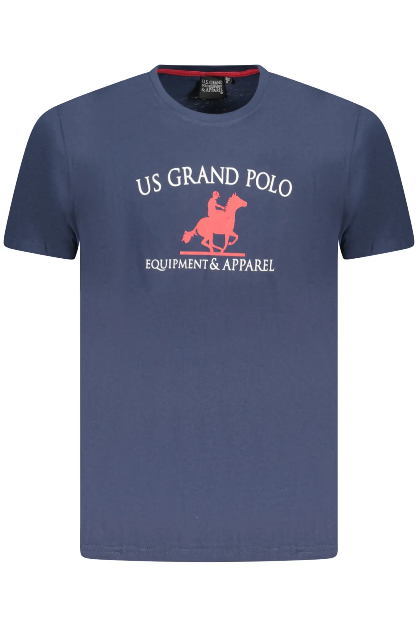 Herren T-Shirt Blau AU02645_BL1NAVY