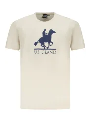 U.S. GRAND POLO Herren T-Shirt Beige | online kaufen