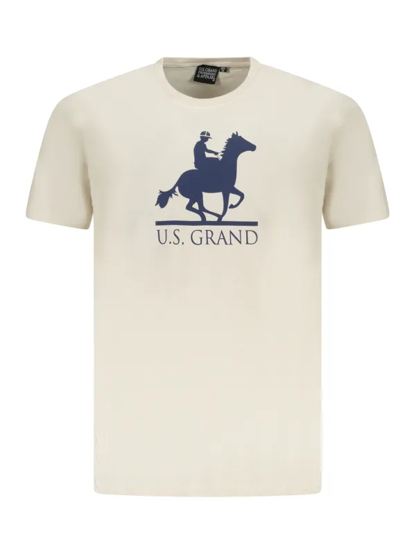 U.S. GRAND POLO Herren T-Shirt Beige | online kaufen