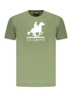U.S. GRAND POLO Herren T-Shirt Grün | online kaufen