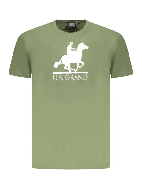 U.S. GRAND POLO Herren T-Shirt Grün | online kaufen