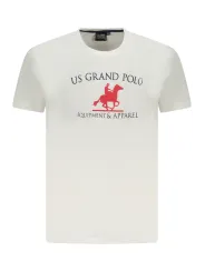 U.S. GRAND POLO Herren T-Shirt Weiß | online kaufen
